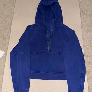 Lululemon Blue Half-Zip Hoodie